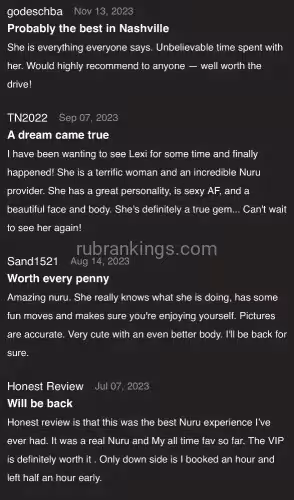 Escort/Massage Sexy Lexi in Gallatin, TN