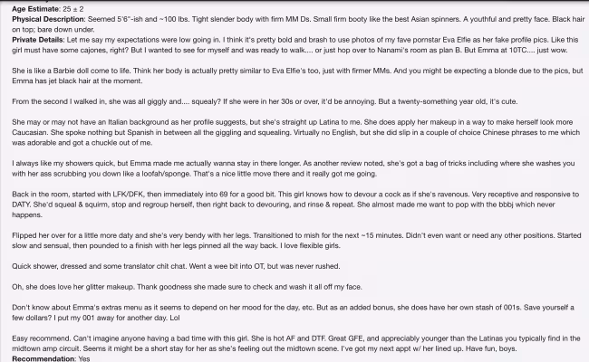 Escort Emma in New York City - Manhattan, NY